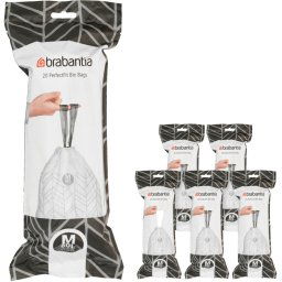 Brabantia Vuilniszakken Code M - 60 Liter (120 stuks)