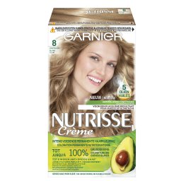 Garnier Nutrisse Crème Permanente Haarverf 8 Lichtblond