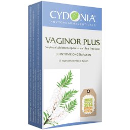 Vaginor Plus Vaginaal Zetpillen 12st