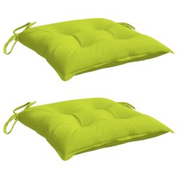 vidaXL Palletkussens 2 st 50x50x7 cm oxford stof felgroen