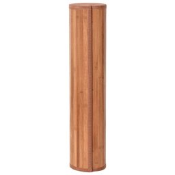 vidaXL Vloerkleed rechthoekig 70x500 cm bamboe bruin