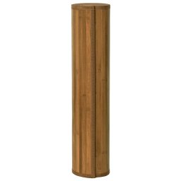 vidaXL Vloerkleed rechthoekig 80x1000 cm bamboe bruin