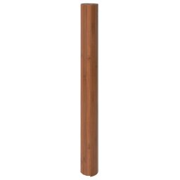vidaXL Vloerkleed rechthoekig 70x500 cm bamboe bruin