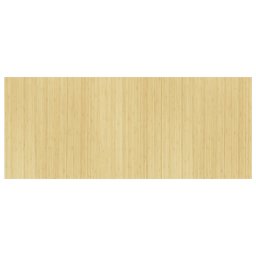 vidaXL Kamerscherm breedte 400 cm hoogte 165 cm bamboe lichtnaturel