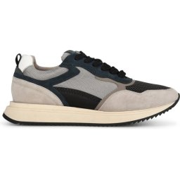 PS Poelman - Maat 44 - NASH Heren Sneakers - Donker Grijs Multi