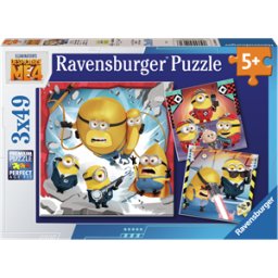 Despicable Me 4 Puzzel (3x49 stukjes)