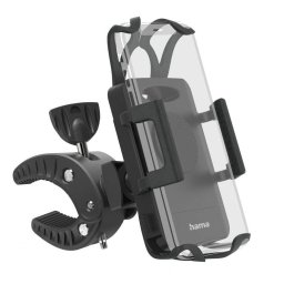 Hama Smartphonehouder fiets 50-90mm 360ø roteerbaar Telefoonhouder Zwart