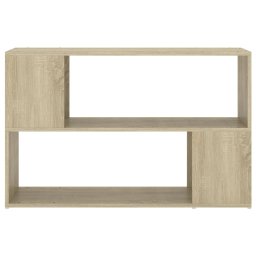 vidaXL Boekenkast 100x24x63 cm bewerkt hout sonoma eikenkleurig