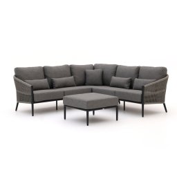 + 15% kassakorting | Bellagio Mineo hoek loungeset 4-delig - Laagste prijsgarantie!