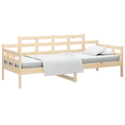 vidaXL Slaapbank massief grenenhout 90x190 cm