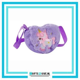 Tas Unicorn Bont Paars
