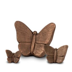 Mariposa Vlinder Urnen Voordeelset Brons (4.35 liter)