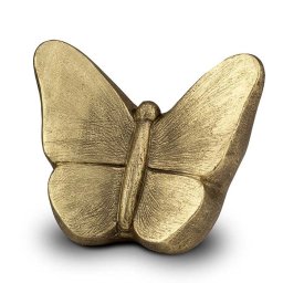 Grote Mariposa Vlinder Urn Goud (3.4 liter)