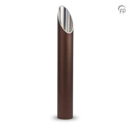 Grote Slanke Design Urn, Matbrons - Zilver (3.9 liter)