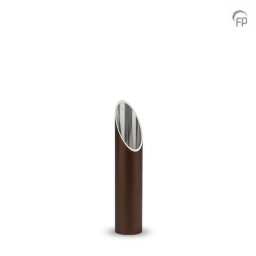 Slanke Design Kaarshouder Urn, Brons - Zilver (0.3 liter)
