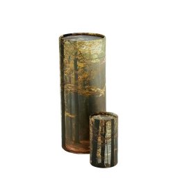 Middelgrote Bio Eco Urn of As-strooikoker Herfstbos (1.9 liter)