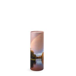 Mini Bio Eco Urn of As-strooikokertje Regenboog (65 gram)