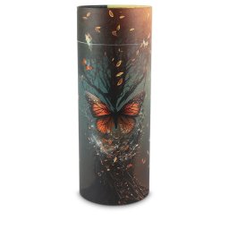 Grote Bio Eco Urn of As-strooikoker Vlinderboom (3 liter)