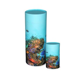 Kleine Bio Eco Urn of As-strooikoker Koraalvissen (0.2 liter)
