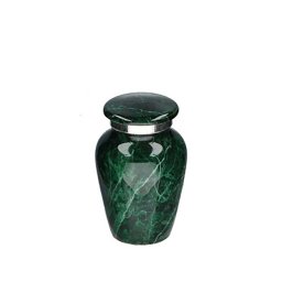 Elegance Mini Urn Green Marble (0.1 liter)