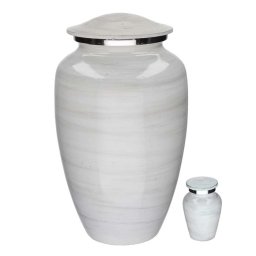 Elegance Urnen Voordeelset Bianco Carrara Marble (3.6 liter)