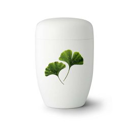 Design Urn Yin Yang - Ginkgo Bladeren (4 liter)