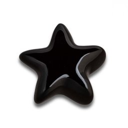 Mini Ster Urn Asteri Glanszwart (0.05 liter)