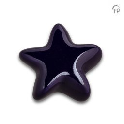 Mini Ster Urn Asteri Glansblauw (0.05 liter)
