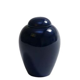 Mediumgrote Porseleinen Pot Urn Serenity Blue (1.6 liter)