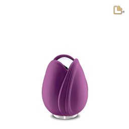Mini LoveUrns Tulp Urn Paars (0.1 liter)