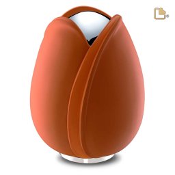 Grote LoveUrns Tulp Urn Oranje (5.3 liter)
