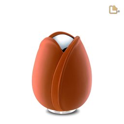 Kleine LoveUrns Tulp Urn Oranje (0.65 liter)