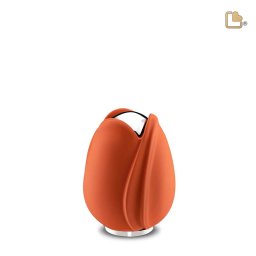 Mini LoveUrns Tulp Urn Oranje (0.1 liter)