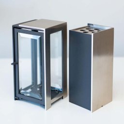 Luxe Design Grafset, Mix Matzwart en Matzilver