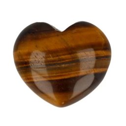 Knuffelkei Mini Dieren Urn Hart Tijgeroog (0.01 liter)
