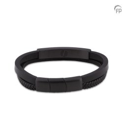 Memory of a Lifetime As-Armband, Matzwarte RVS Asruimte