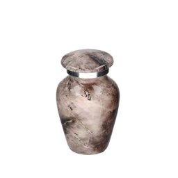 Elegance Mini Dierenurn Roze Marble (0.1 liter)