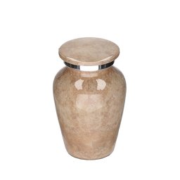 Elegance Mini Dieren Urn Brown Marble (0.1 liter)