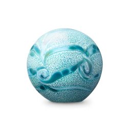 Kleine Kristalglazen Bal Dierenurn Elan Mint (0.5 liter)