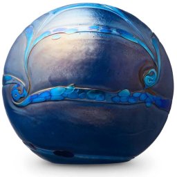 Grote Kristalglazen Bal Dierenurn Elan Deepblue (4 liter)