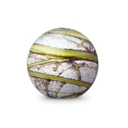 Kleine Kristalglazen Bal Dierenurn Elan Olive Green (0.5 liter)