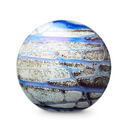 Middelgrote Kristalglazen Bal Dierenurn Elan Indigo (1.5 liter)