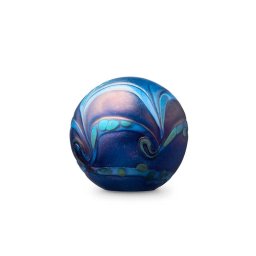 Glazen Mini Bal Dierenurn Elan Bulb Darkblue (0.1 liter)