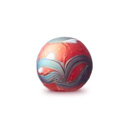 Glazen Mini Bal Dieren Urn Elan Bulb Red (0.1 liter)