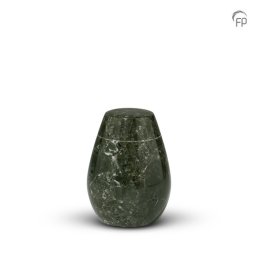 Marmeren Mini Dieren Urn Groengrijs (0.15 liter)