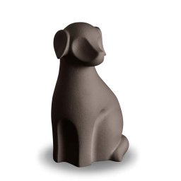 LoveUrns Forever Porcelain Honden Urn of Asbeeld Bruin (1.2 liter)