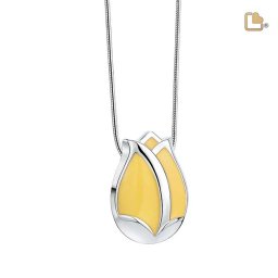 Ashanger Tulp Geel, inclusief Design Slangencollier