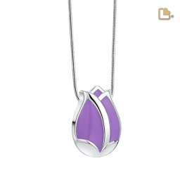 Ashanger Tulp Paars, inclusief Design Slangencollier