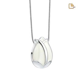Ashanger Tulp Wit, inclusief Design Slangencollier