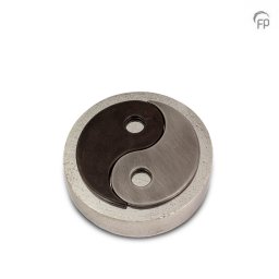 Asbeeldje Yin Yang, Zilver (0.08 liter)
